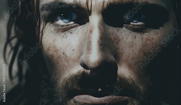 Fototapeta portrait of a jesus christ 