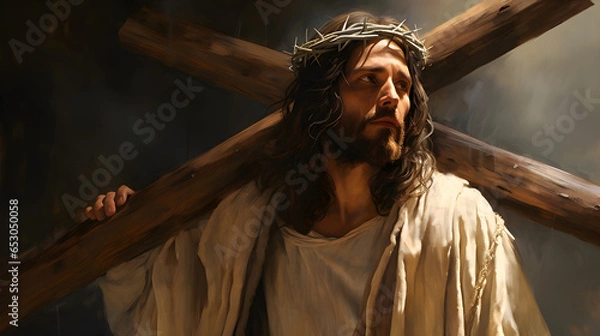 Fototapeta jesus on the cross