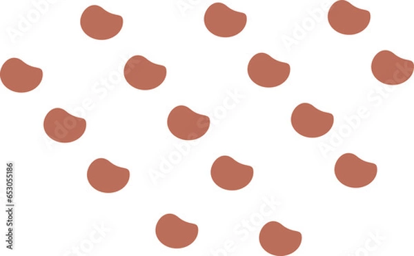 Obraz Dot shape abstract pattern vector element