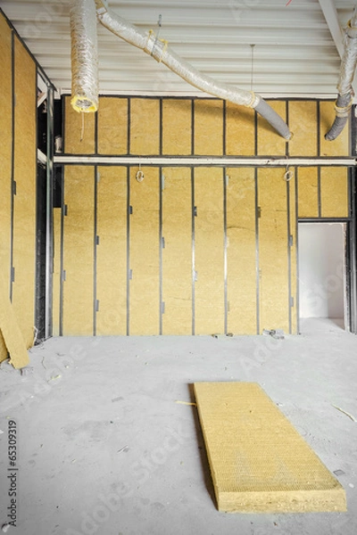 Fototapeta Unfinished building interior