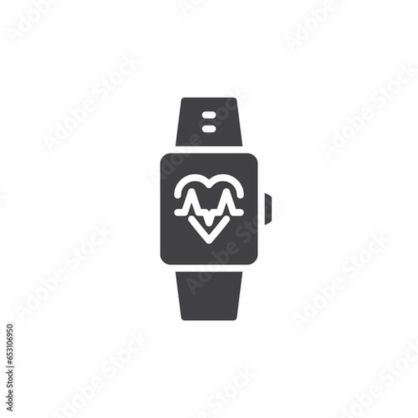 Fototapeta Fitness tracker vector icon