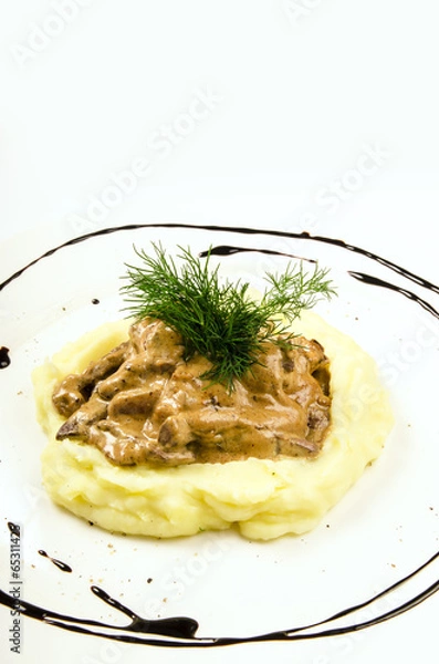 Fototapeta Beef Stroganoff