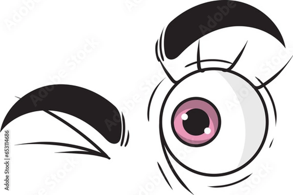 Obraz Eyes Illustration Element