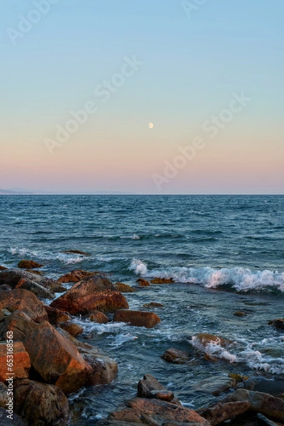 Obraz sunset over the sea