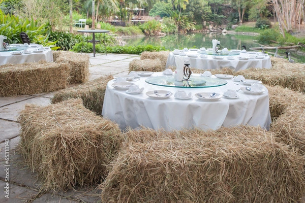 Obraz Outdoor openair celebration