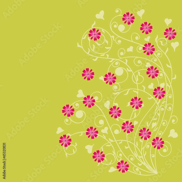 Obraz décoration florale