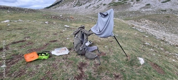 Obraz Passeggiata in montagna in solitaria