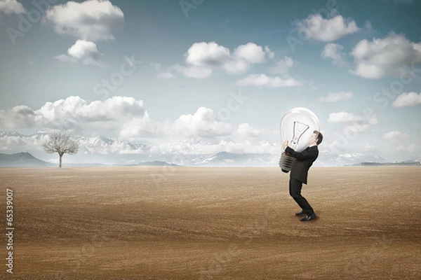 Obraz lamp_idea_business