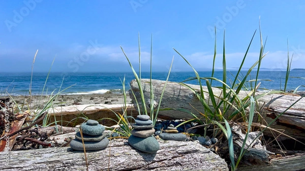 Obraz Tranquil beach scene