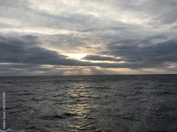 Obraz sunset over the sea