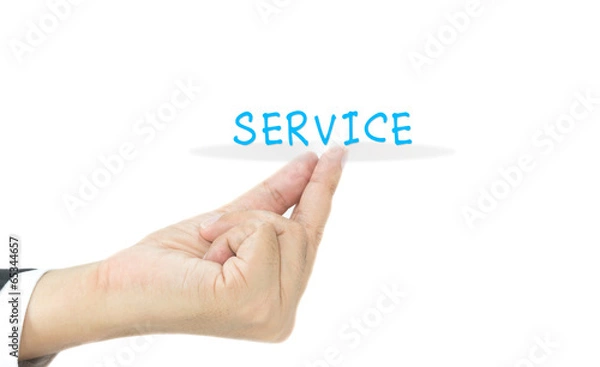 Fototapeta service concept