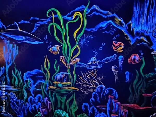 Obraz fish in aquarium