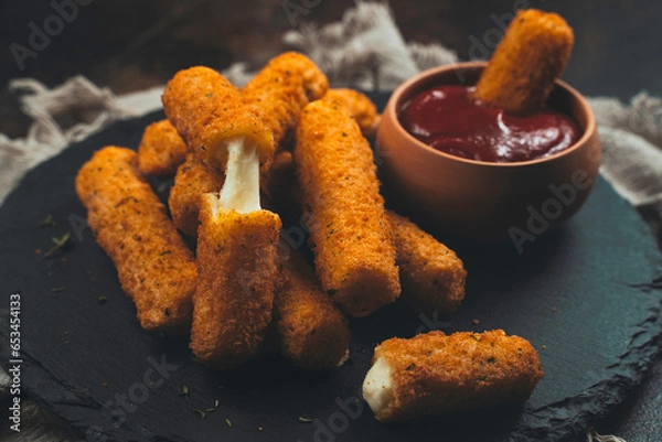 Obraz fried chicken nuggets