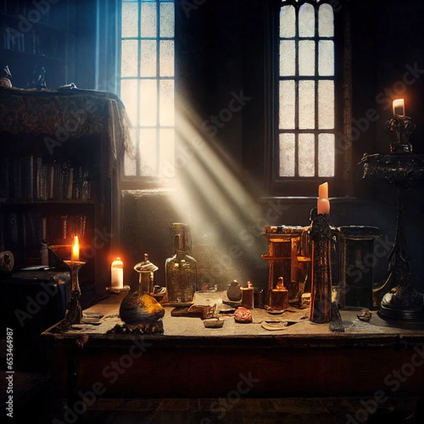 Fototapeta Wizard's Lab