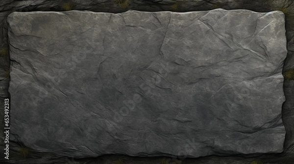 Obraz A Textured Stone Slab Billboard Backdrop