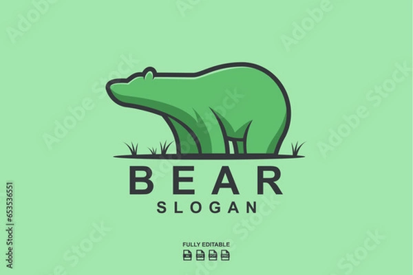 Obraz Bear Logo Design