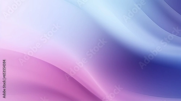 Fototapeta Soft gradient background with dreamy pink, blue, and purple hues
