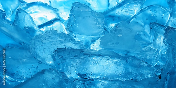 Obraz 氷の中の景色