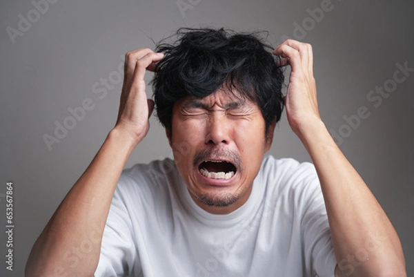 Obraz ミスした男性