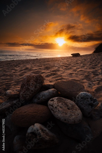 Obraz sunset over the sea