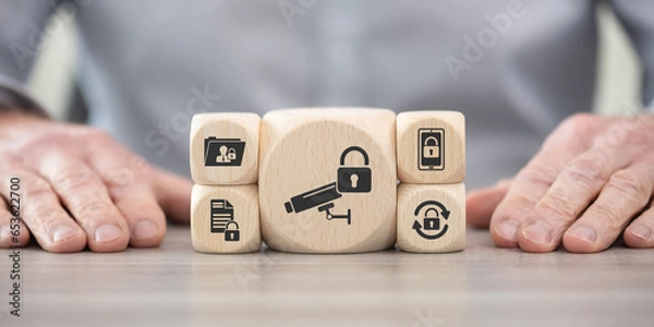 Obraz Concept of private data