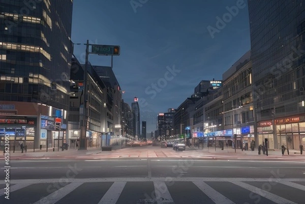 Fototapeta オフィス街