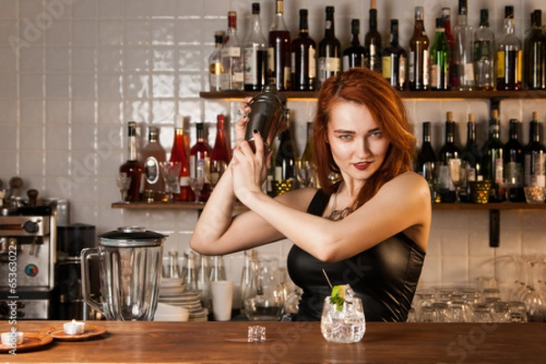 Fototapeta bartender