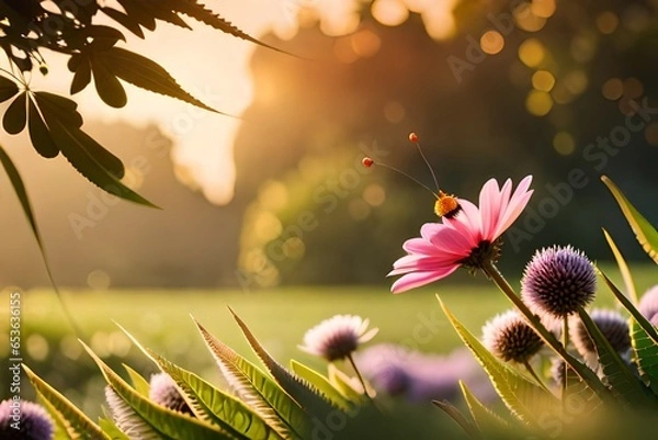 Obraz flowers in the morning