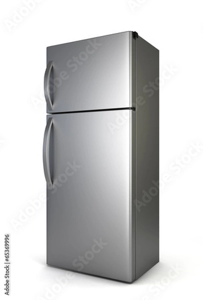 Obraz Steel fridge