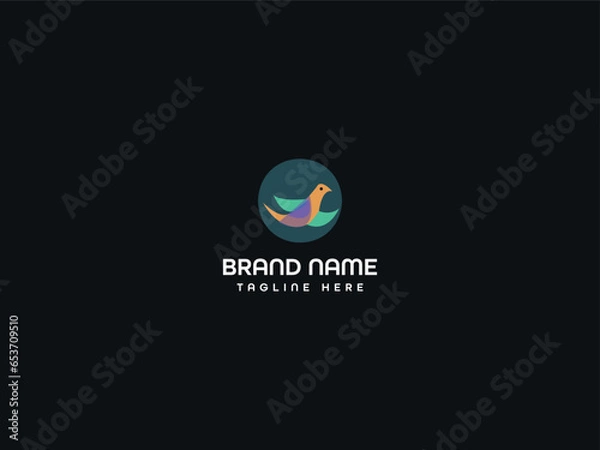 Obraz bird logo design