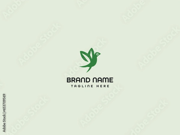 Obraz bird logo design