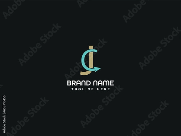 Obraz letter logo design