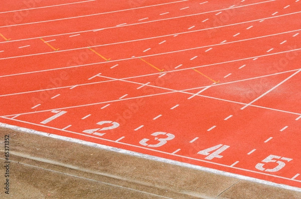 Obraz Athletics track