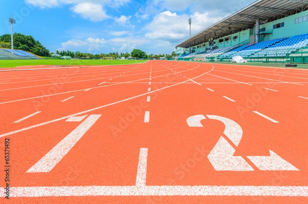 Obraz Athletics track