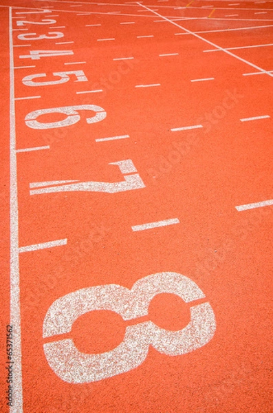 Obraz Athletics track