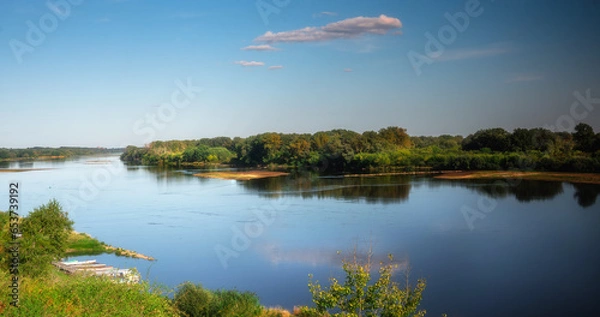 Fototapeta Krajobraz nad Wisłą