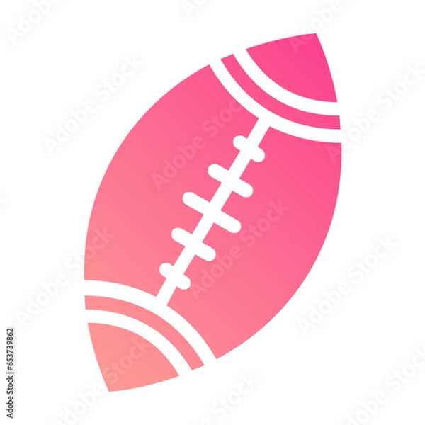 Obraz rugby ball icon