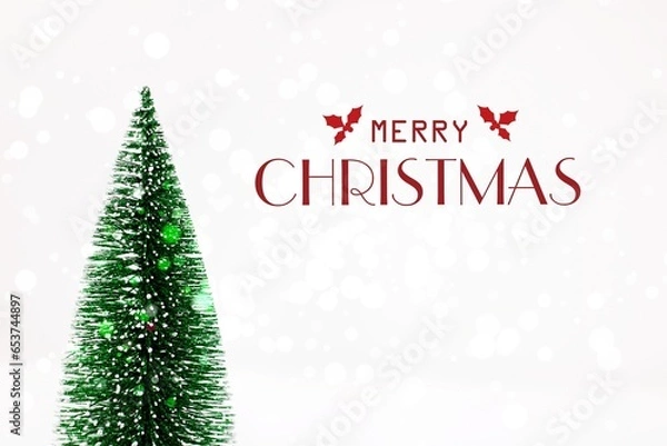 Obraz Weihnachtsbaum Merry Christbaum