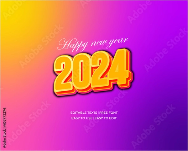 Fototapeta  editable text effect, suitable for promotion, product, headline