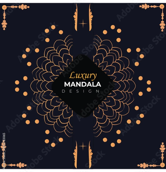 Obraz Creative luxury of mandala illustration