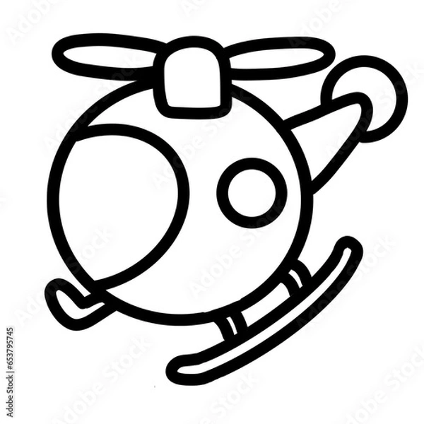 Fototapeta helicopter