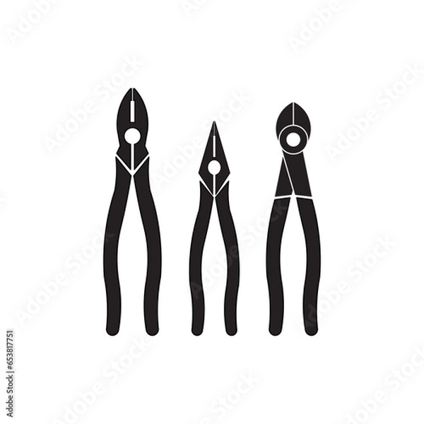 Obraz pliers icon