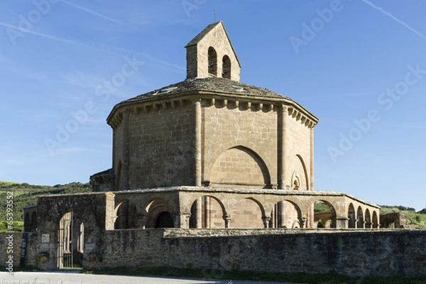 Obraz Santa María de Eunate Church.
