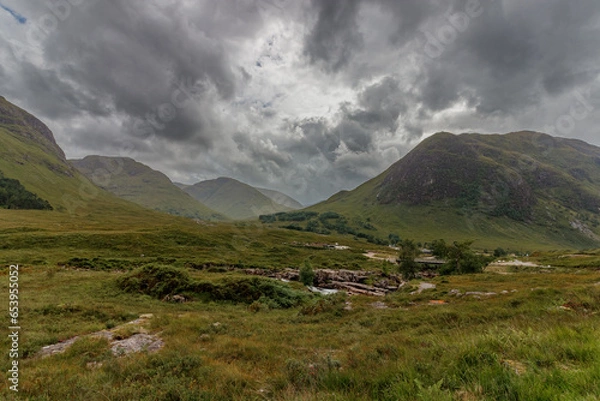 Obraz Glen Etive, Scotland