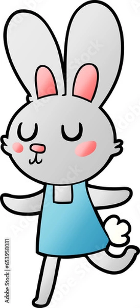 Fototapeta cartoon rabbit