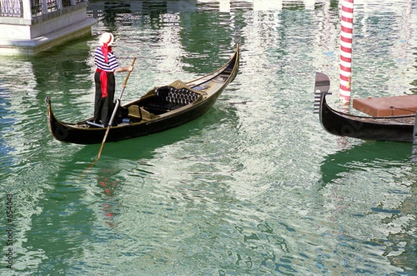 Obraz Gondolas i Gondolier