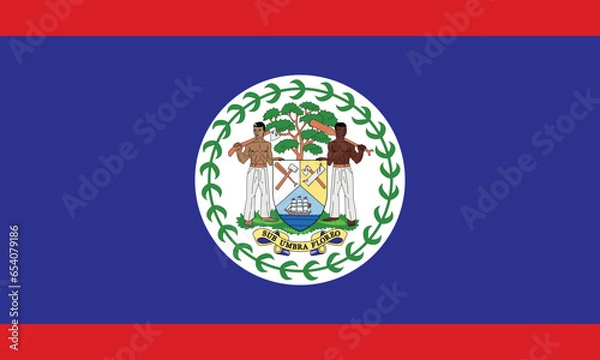 Obraz  Flag of Belize