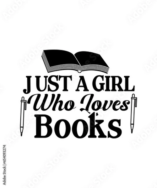 Obraz Reading SVG, Book Lover svg, Book Svg, Book quotes SVG, Library Svg, Teacher svg, School svg, Reading SVG Bundle, Reading Quotes SVG Bundle, Book Lover SVG, Book Svg, Library Svg, Librarian Svg