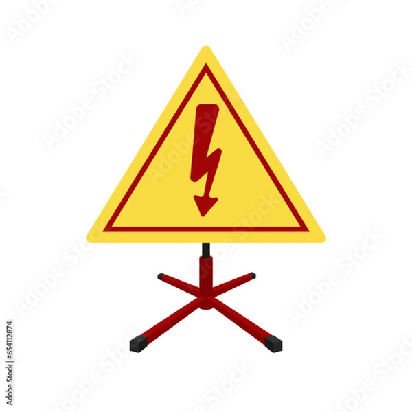 Fototapeta High voltage signs play a vital role in electrical safety by informing individuals of the potential danger associated with electricity and helping to prevent accidents and injuries. Anyone who encount