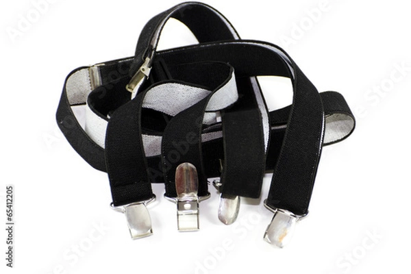 Fototapeta Schwarze Hosenträger